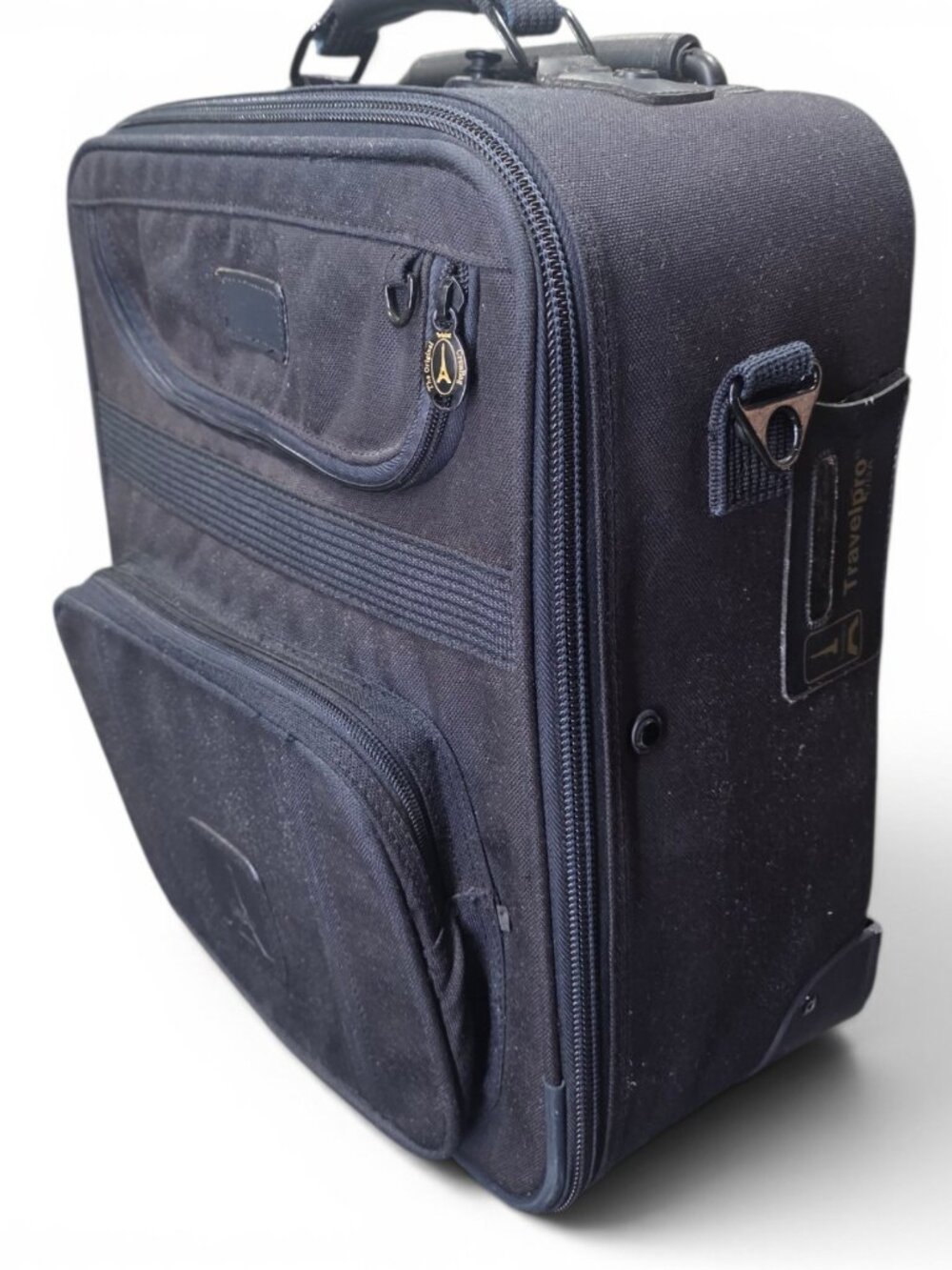 Travelpro B2 Original Rollaboard CrewBag 17 Rolling Carry On Luggage Black